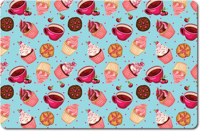 

Nourish Rectangular Pack of 6 Table Placemat(Multicolor, PVC)