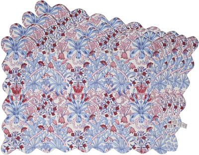 

Zubix Rectangular Pack of 4 Table Placemat(Multicolor, Cotton)