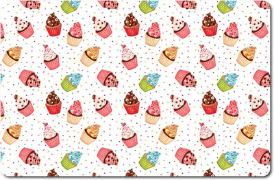

Nourish Rectangular Pack of 6 Table Placemat(Multicolor, PVC)