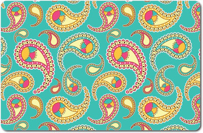 

Nourish Rectangular Pack of 6 Table Placemat(Multicolor, PVC)