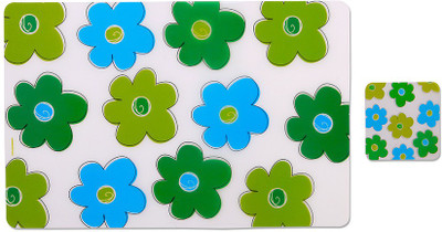 

Skipper Rectangular Pack of 6 Table Placemat(Multicolor, PVC)