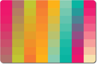 

Nourish Rectangular Pack of 6 Table Placemat(Multicolor, PVC)