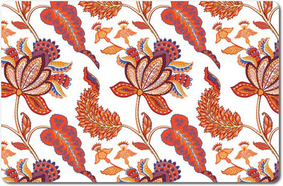 

Nourish Rectangular Pack of 6 Table Placemat(Multicolor, PVC)