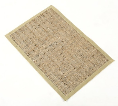 

Foyer Square Pack of 6 Table Placemat(Beige, Linen)
