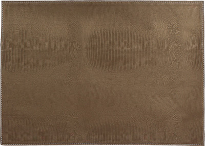 

The Decor Mart Rectangular Pack of 2 Table Placemat(Multicolor, Leather)