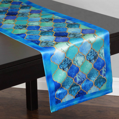 

Lushomes Multicolor 180 cm Table Runner(Polyester)