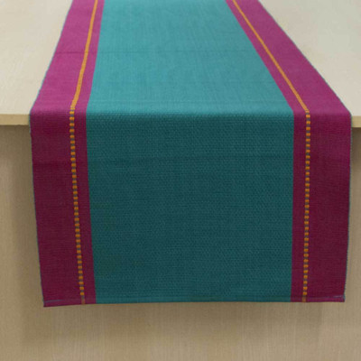 

Elan Multicolor 150 cm Table Runner(Cotton)