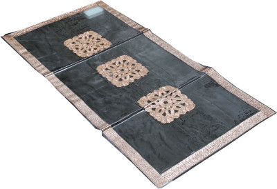 KUBER INDUSTRIES Gold 40 cm Table Runner(Nylon)
