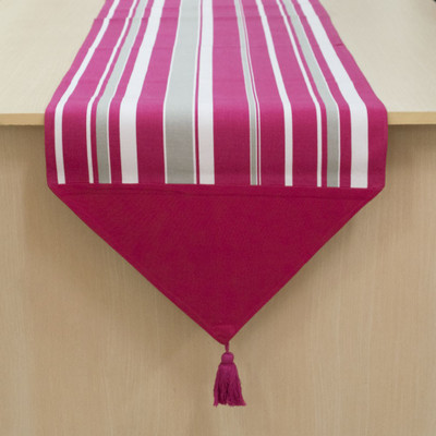 

Elan Multicolor 150 cm Table Runner(Cotton)