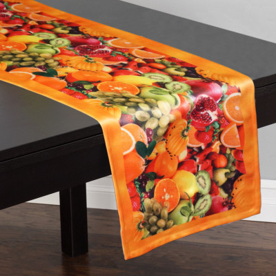 

Lushomes Multicolor 180 cm Table Runner(Polyester)