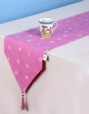 

Rajrang Pink 183 cm Table Runner(Cotton)