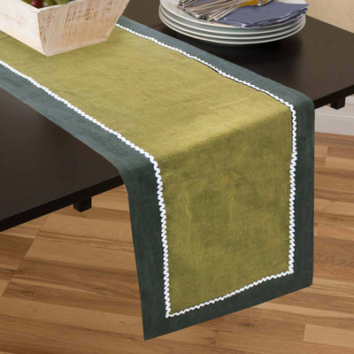 

Rhome Multicolor 40 cm Table Runner(Linen)