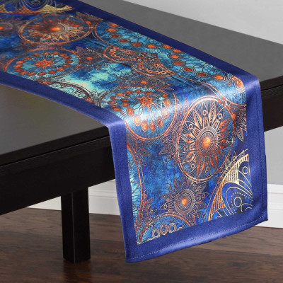 

Lushomes Multicolor 180 cm Table Runner(Polyester)