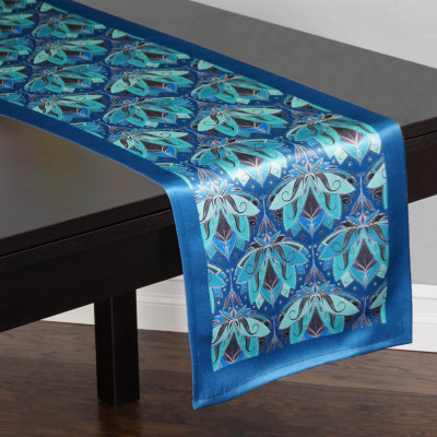 

Lushomes Multicolor 180 cm Table Runner(Polyester)