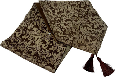 30% OFF on Decorika Brown 200 cm Table Runner(Cotton, Velvet) 30% OFF on Decorika Brown 200 cm Table Runner(Cotton, Velvet)