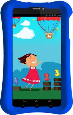 Pinig Kids Smart Tablet 0 to 5 with Blue Bumper 8 GB 6.9 inch with 3G