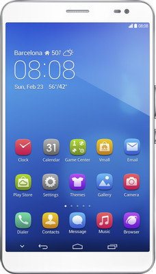 

Huawei Honor X1, Silver back (white panel)