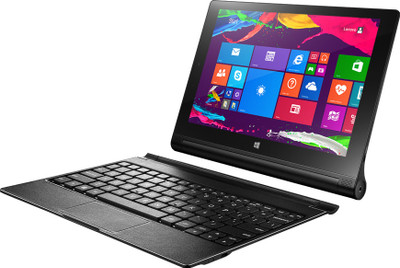 

Lenovo Yoga 2 Windows Tablet 10.1 inch with Built-in Keyboard, Ebony