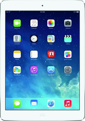 

Apple iPad Air 16 GB 9.7 inch with Wi-Fi+3G, Silver