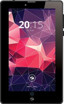 

Zebronics Zebpad 7t500 3G Tablet, Black