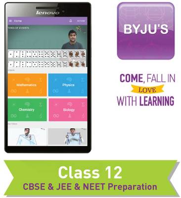 Byju's Class 12th (PCMB) CBSE + JEE + NEET Preparation - 1 Year Validity 8 GB 7 inch with Wi-Fi Only