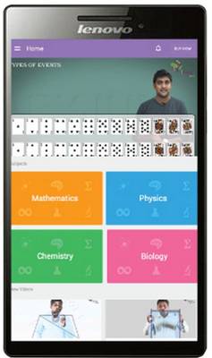 Byju's Class 12th (PCMB) CBSE + JEE + NEET Preparation - 1 Year Validity 8 GB 7 inch with Wi-Fi Only