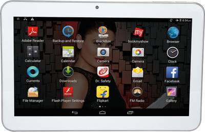 iBall 1026-Q18 (White, 8 GB, Wi-Fi+3G) 