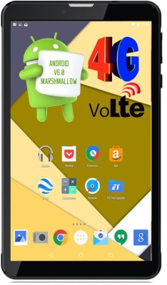 View I Kall N4 16 GB 7 inch with Wi-Fi+4G(Black)  Price Online