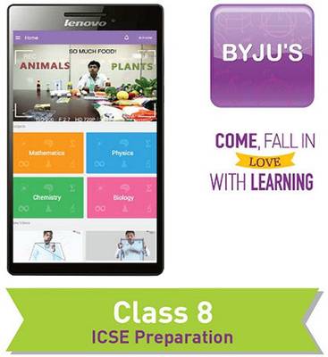 Byju's Class 8th ICSE Preparation - 1 Year Validity 8 GB 7 inch with Wi-Fi Only
