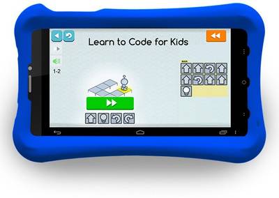 Pinig Kids Smart Tablet 9 to 12 with Blue Bumper 8 GB 6.9 inch with 3G