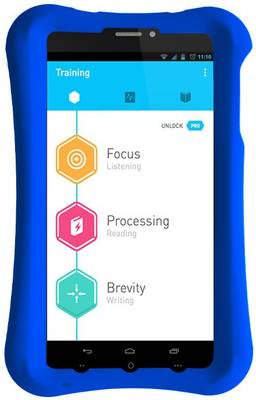 Pinig Kids Smart Tablet 9 to 12 with Blue Bumper 8 GB 6.9 inch with 3G