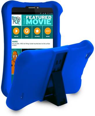Pinig Kids Smart Tablet 6 to 8 with Blue Bumper 8 GB 6.9 inch with 3G