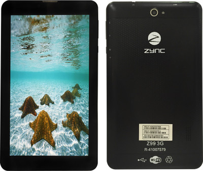Zync Z99 3G 1 GB RAM 8 GB ROM 7 inch with Wi-Fi+3G Tablet (Black)