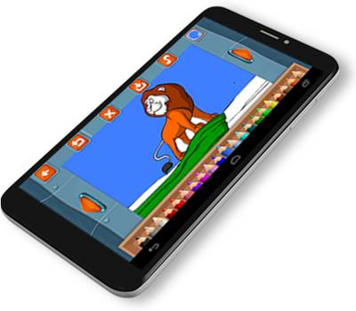 Pinig Kids Smart Tablet 0-5 (Silver Black, 8 GB, Wi-Fi+3G) 