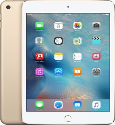 View Apple iPad mini 4 128 GB 7.9 inch with Wi-Fi+4G(Gold) Tablet Note Price Online(Apple)