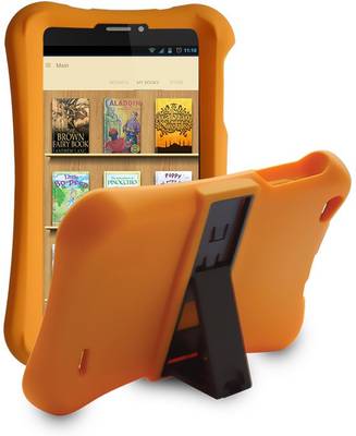 Pinig Kids Smart Tablet 9 to 12 with Orange Bumper 8 GB 6.9 inch with 3G