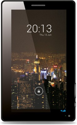 Zebronics ZEBPAD 7T 100 8 GB 7 inch with Wi-Fi+3G Tablet(Black)
