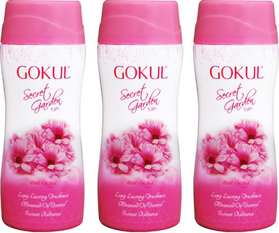 

Gokul Secret Garden Talc (Pack of 3)(50 g)