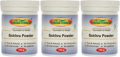

Naturmed's GOKSHURA (GOKHRU)(TRIBULUS TERRESTRIS)- 100 GRMS JAR (PACK OF 3)(100 g)