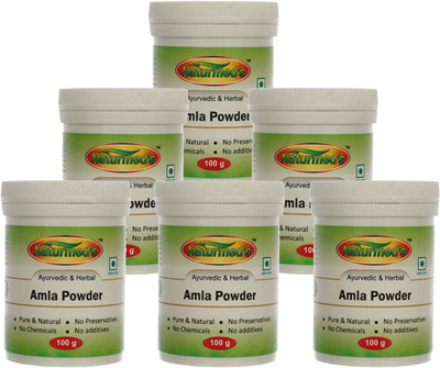 

Naturmed's AMLA (INDIAN GOOSEBERRY) POWDER- (100GRMS JAR) (PACK OF 6)(100 g)