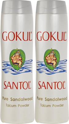 

Gokul Pure Sandalwood Talcum Powder (Pack of 2)(300 g)