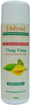 Adyaa Naturals Ylang- Ylang Talc Free Powder(100 g) Adyaa Naturals Ylang- Ylang Talc Free Powder(100 g)
