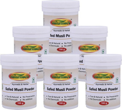 

Naturmed's SAFED MUSLI POWDER (100 GRMS JAR) (PACK OF 6)(100 g)
