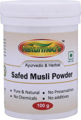 

Naturmed's Safed Musli Powder(100 GRMS) JAR(100 g)