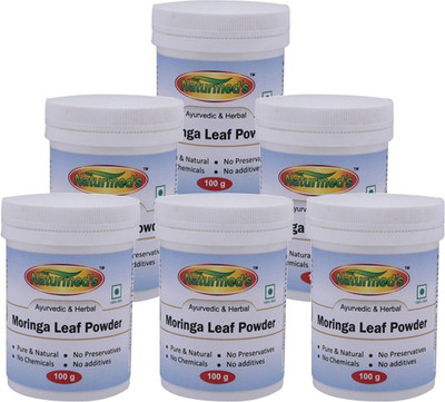 

Naturmed's MORINGA LEAF(MORINGA OLEIFERA) POWDER - 100 GRMS JAR(PACK OF 6)(100 g)