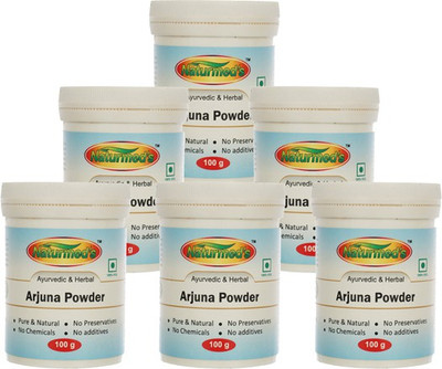 

Naturmed's ARJUNA (TERMINALIA ARJUNA) POWDER - 100 GRMS JAR(PACK OF 6)(100 g)