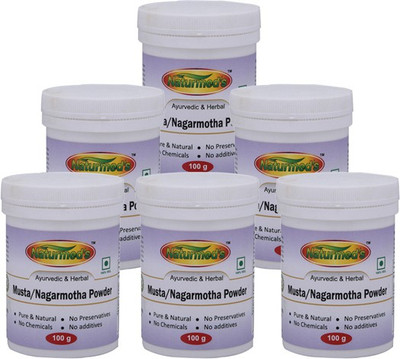 

Naturmed's MUSTA/NAGARMOTHA ( CYPERUS ROTUNDUS) POWDER 100 GRMS JAR(PACK OF 6)(100 g)