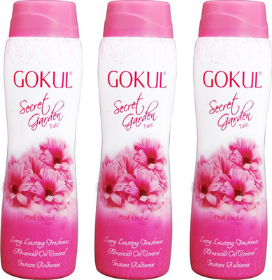 

Gokul Secret Garden Talc (Pack of 3)(100 g)