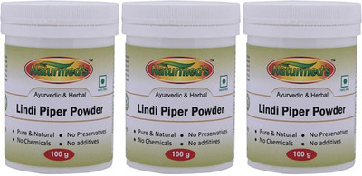 

Naturmed's LINDI PIPER (PIPALI) POWDER -100 GRMS JAR(PACK OF 3)(100 g)