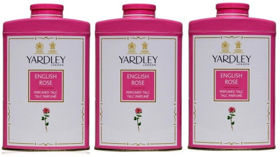 

Yardley London English Rose Perfumed Talc (Pack of 3)(750 g)